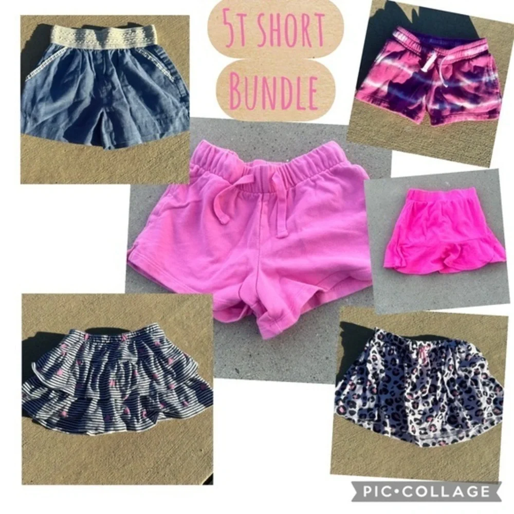 Carter's Pink Shorts 5/5A PM6